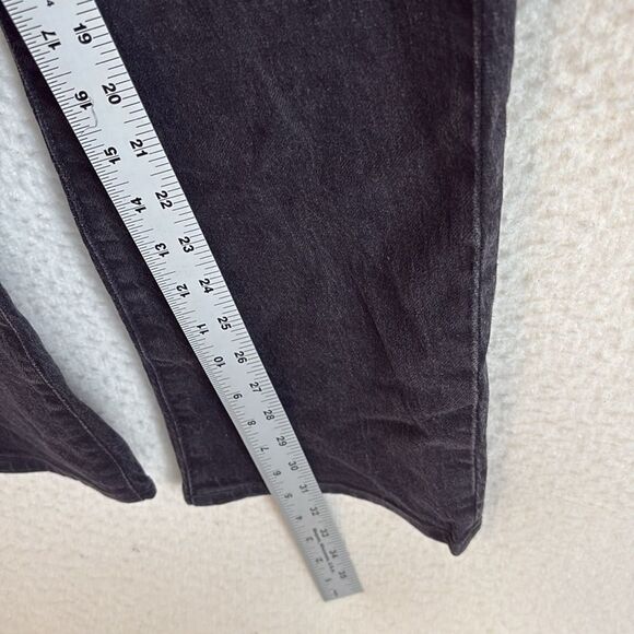 Madewell 90s Straight Leg Jeans Womens Size 26 Black - Picture 8 of 13